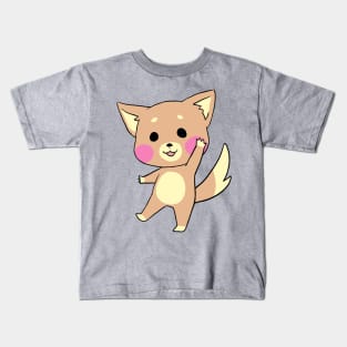 Cute Shiba Inu Dog Kids T-Shirt